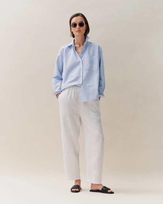 100% European Linen Pants - US 6058