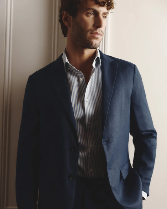 100% European Linen Blazer - US 5817