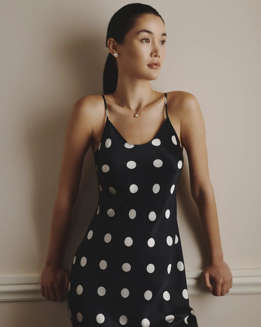 100% Washable Silk Maxi Slip Dress - US 0344