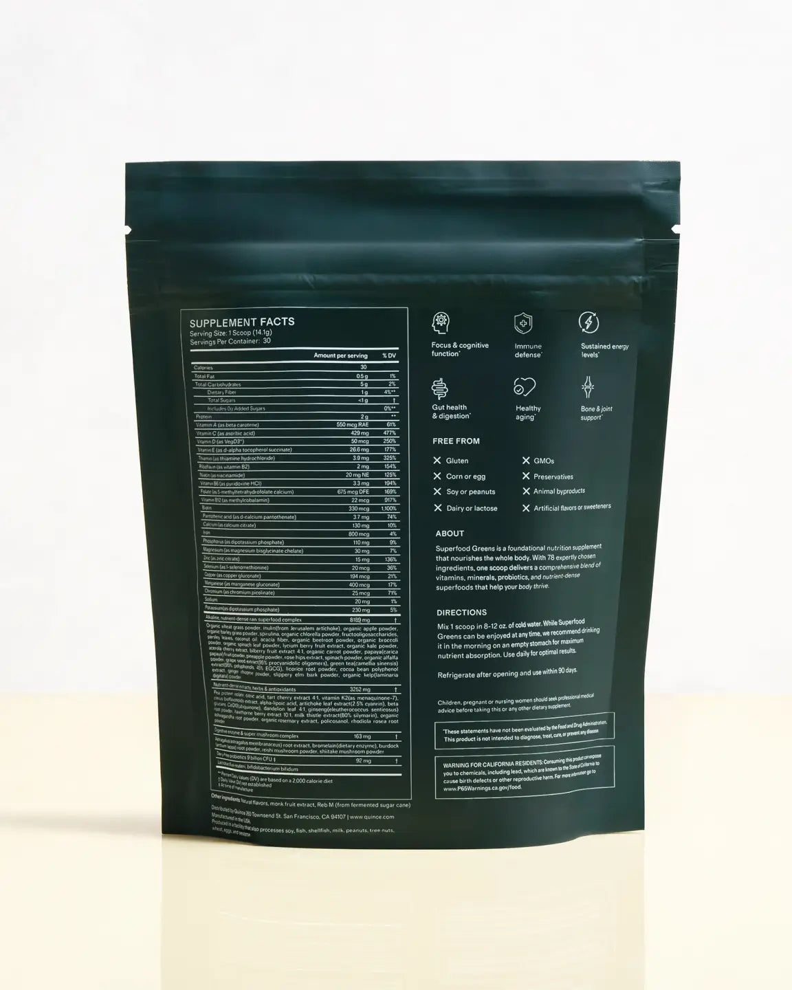 Daily Superfood Greens - US 1756