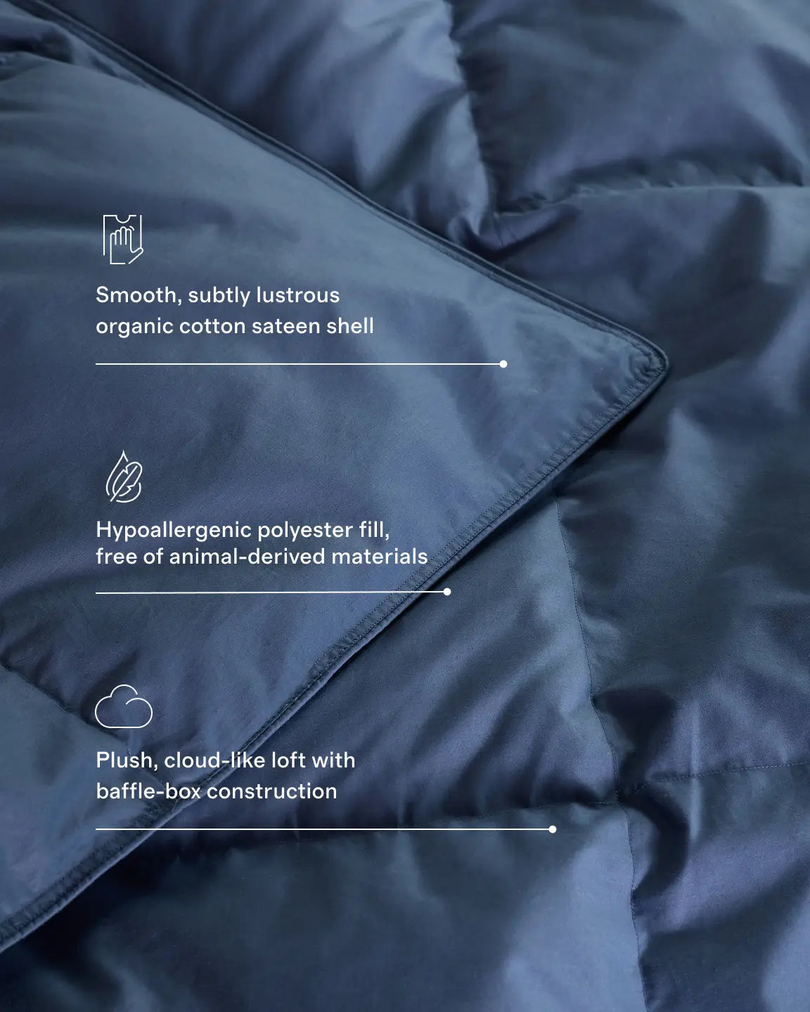 Premium Sateen Down Alternative Comforter - US 5609