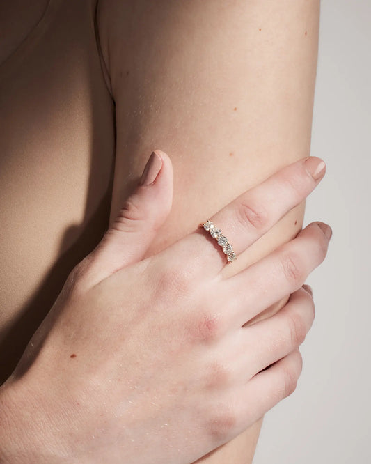 Lab Grown Diamond Five Stone Band - US 0017