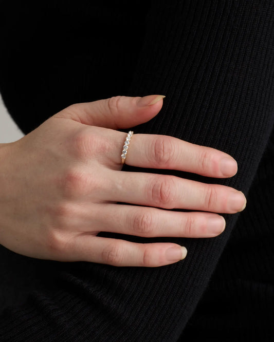 Lab Grown Diamond Round Seven Stone Band - US 8674