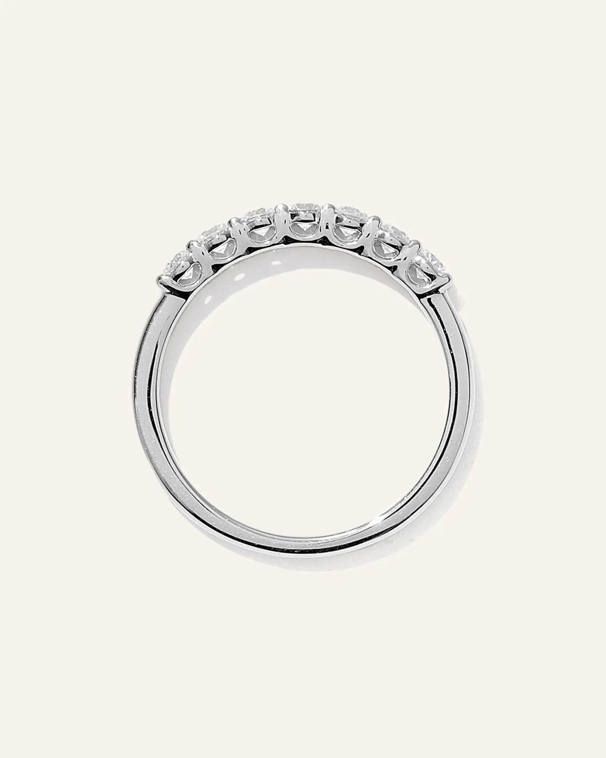 Lab Grown Diamond Round Seven Stone Band - US 0247