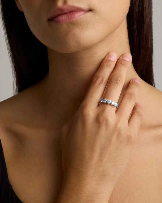 Lab Grown Diamond Five Stone Band - US 1586