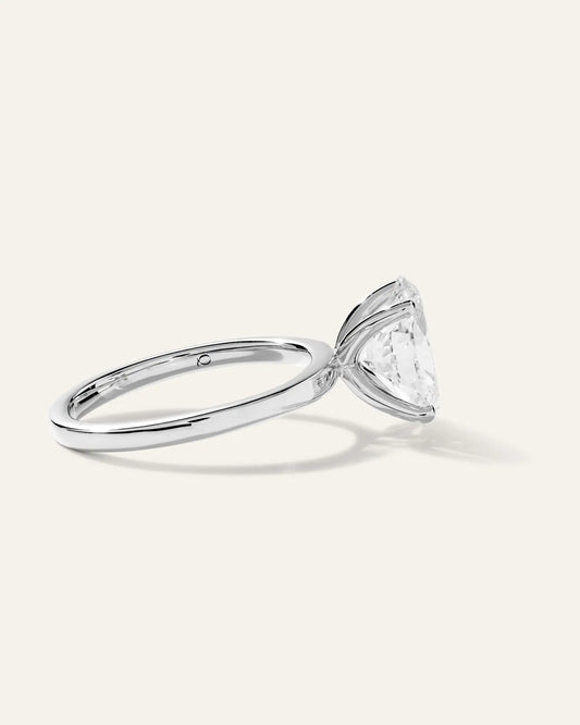 Lab Grown Diamond Round Comfort Fit Engagement Ring - 2.5ct - US 0696