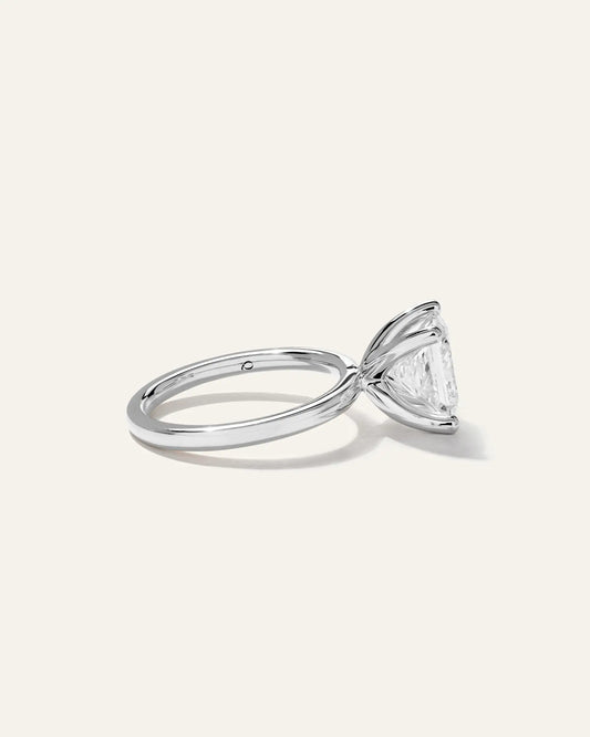 Lab Grown Diamond Princess Comfort Fit Engagement Ring - 3ct - US 8231