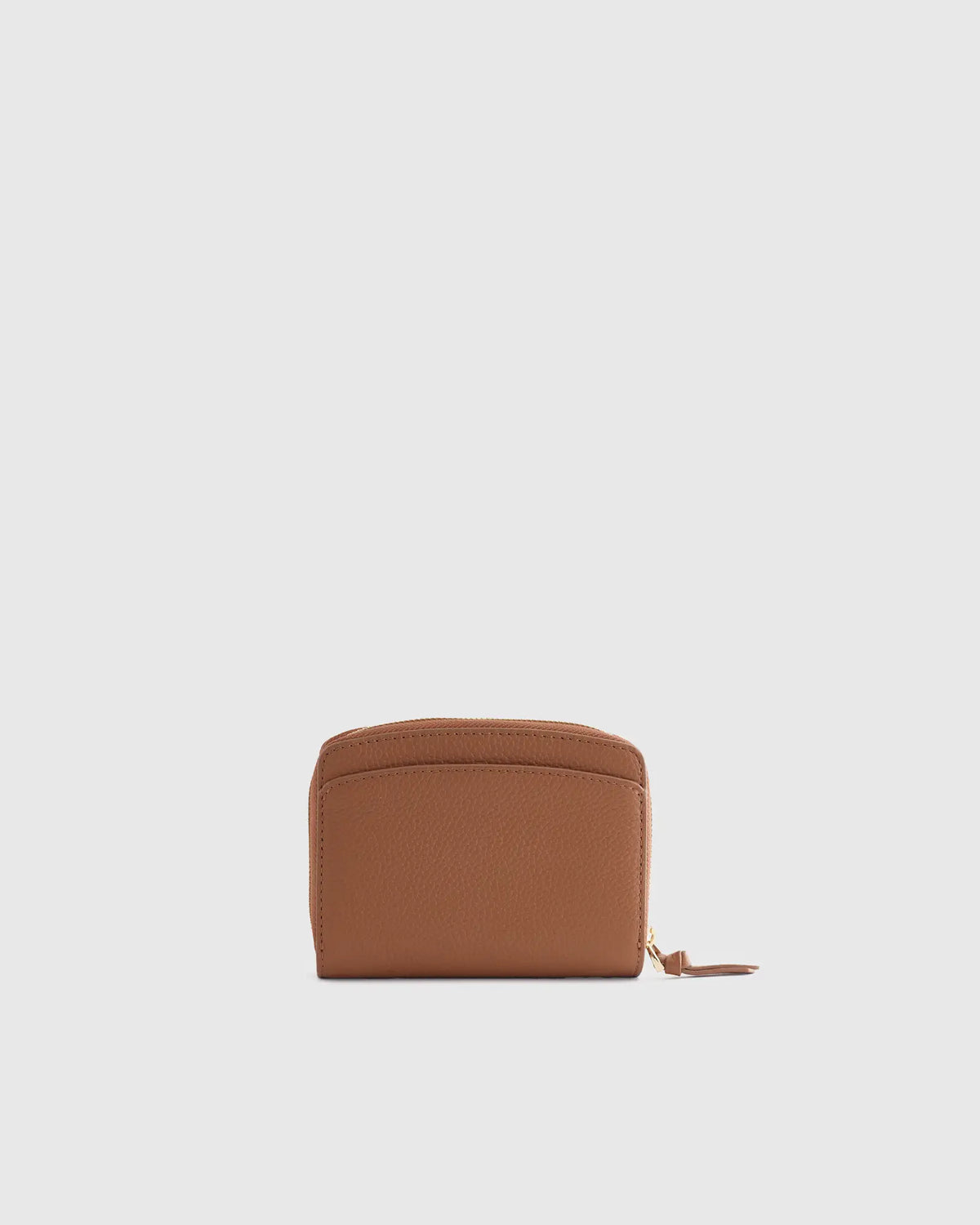 Italian Pebbled Leather Compact Wallet - US 0149