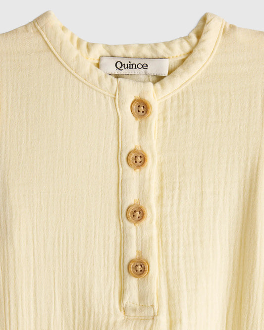 100% Organic Cotton Gauze Bubble Romper - US 7233