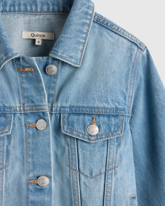 Girls 100% Organic Cotton Denim Jacket - US 4574