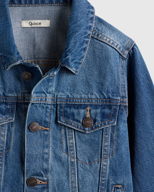 Boys 100% Organic Cotton Denim Jacket - US 1905