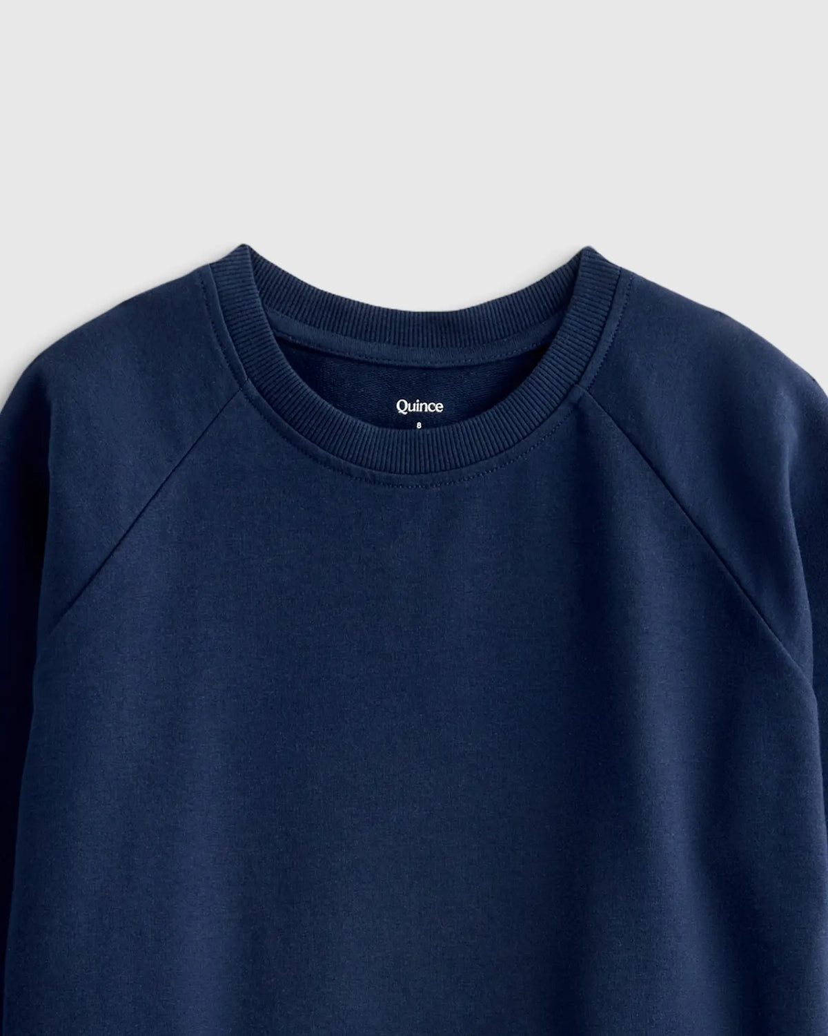Organic Cotton French Terry Crew Neck Sweatshirt - US 0027