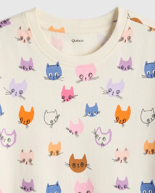100% Organic Cotton Jersey Short Sleeve Tee - US 4795