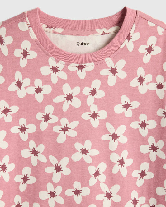 100% Organic Cotton Jersey Short Sleeve Tee - US 4744