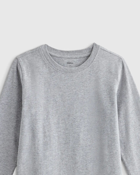 100% Organic Cotton Jersey Long Sleeve Tee - US 8318