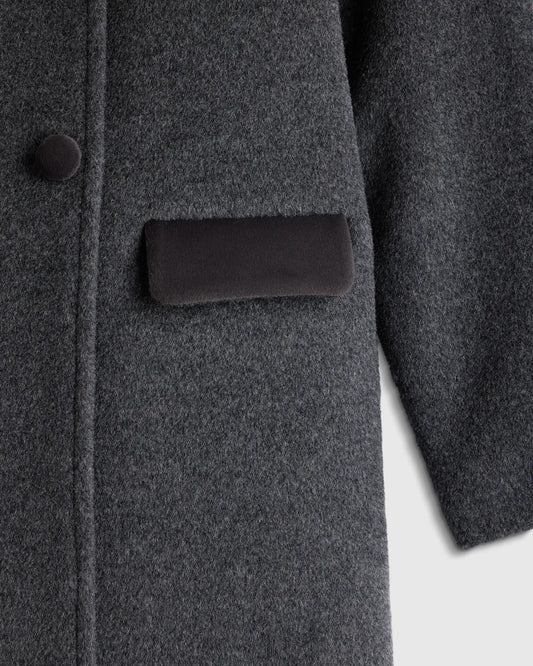 Girls Wool Cashmere Coat - US 9577