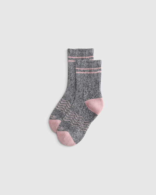 Kids Organic Cotton Quarter Crew Socks 8-Pack - US 9264