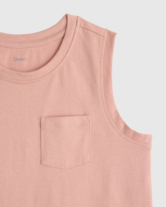 100% Organic Cotton Jersey Tank - US 2394