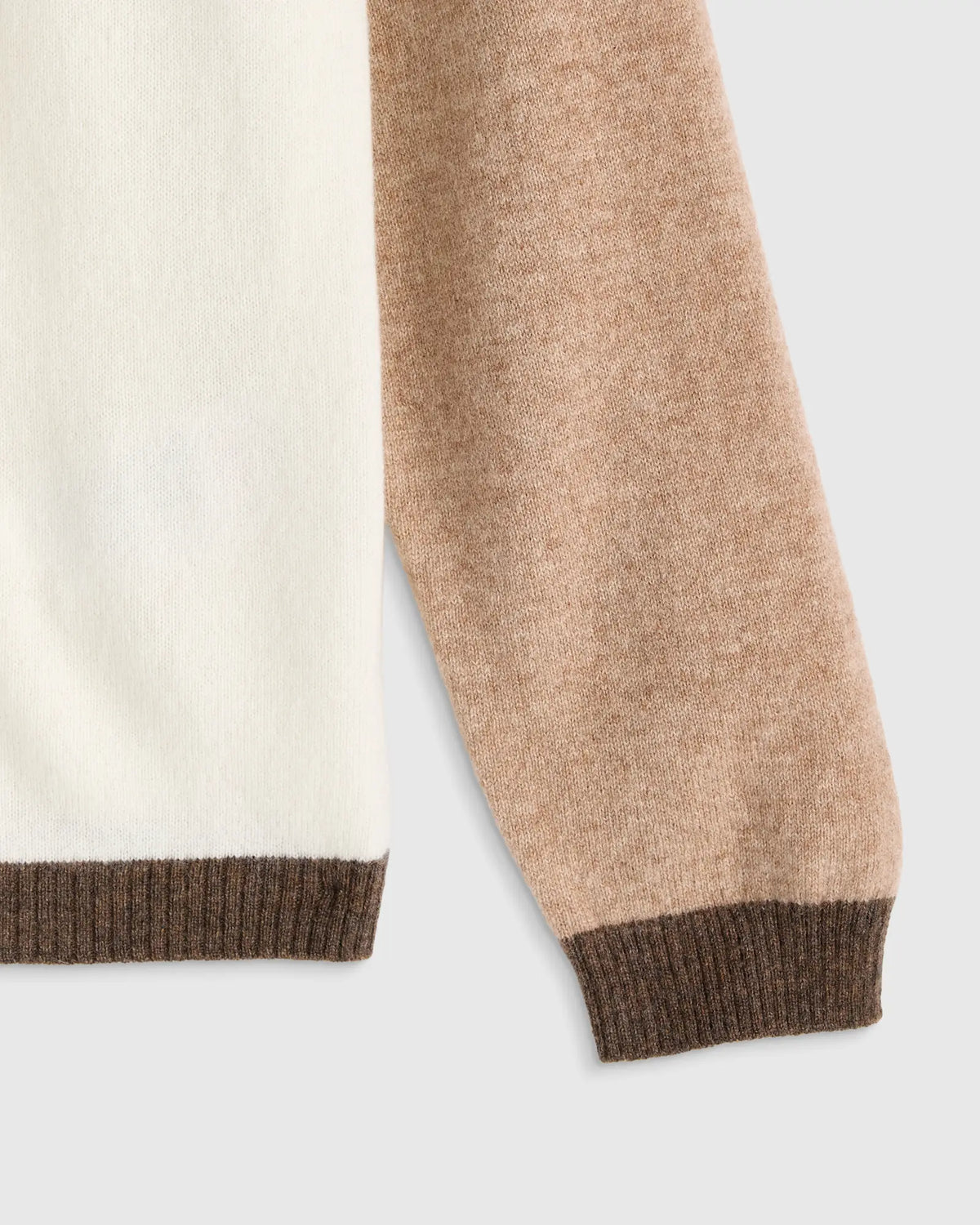 Colorblock Cashmere Crewneck Sweater - US 2703