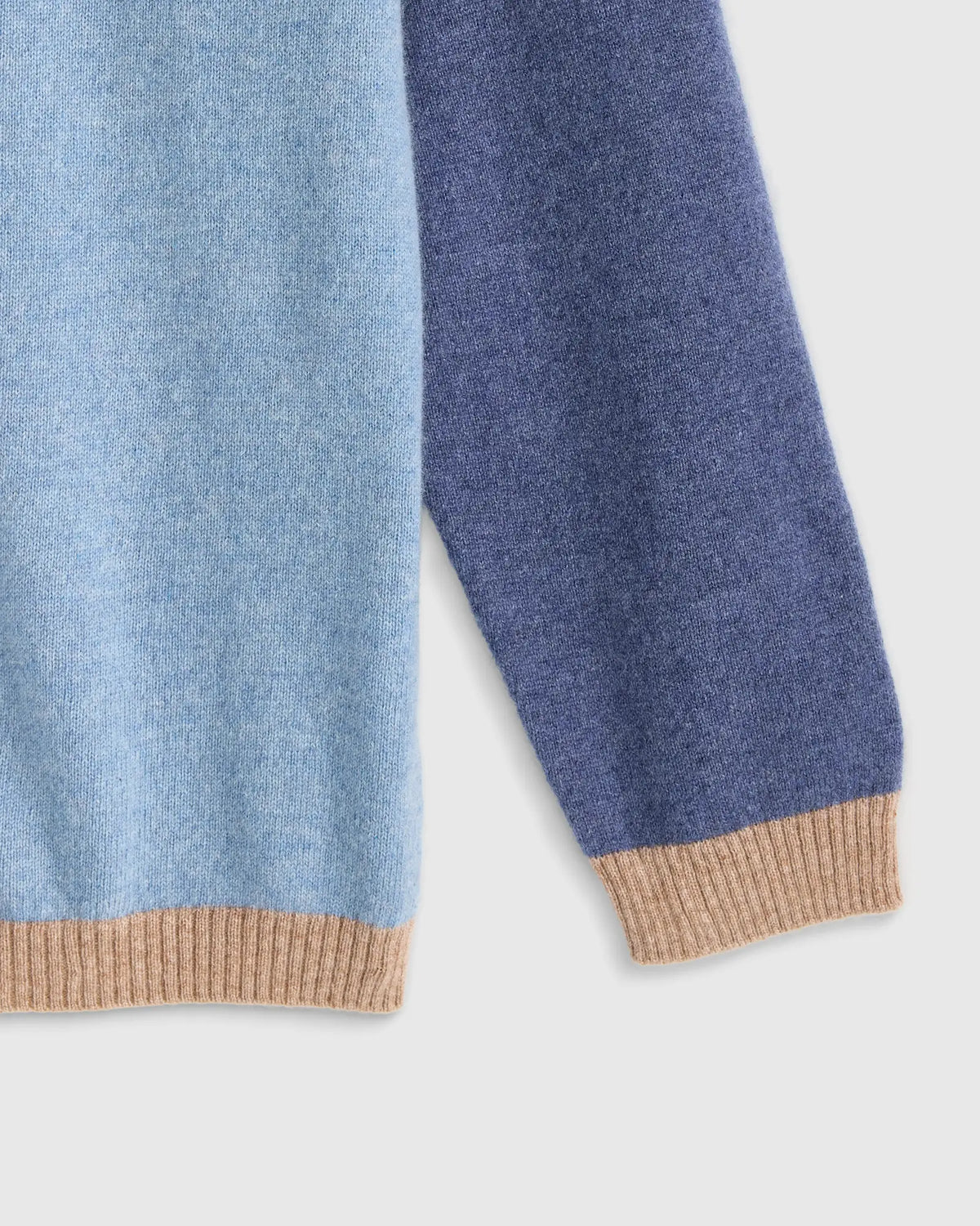 Colorblock Cashmere Crewneck Sweater - US 2915