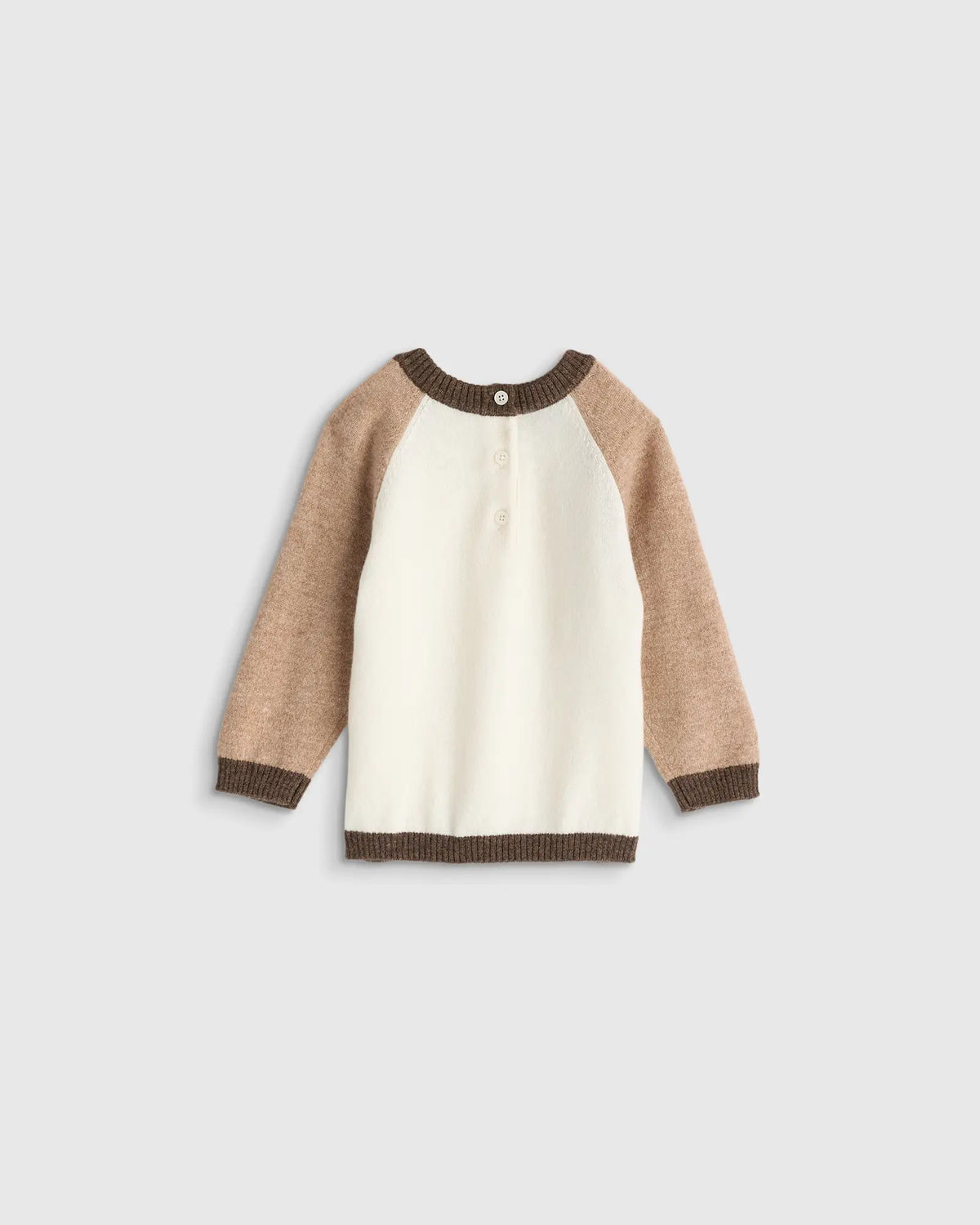 Colorblock Cashmere Crewneck Sweater - US 9720