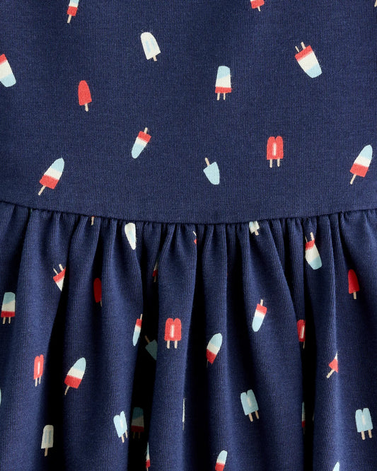 Organic Cotton Skater Dress - US 0564