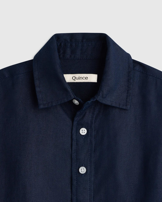 100% European Linen Long Sleeve Shirt - US 9987