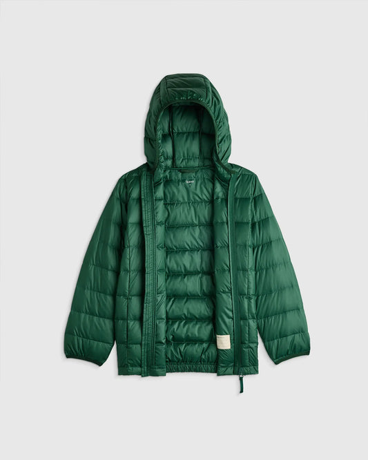 Lightweight Down Hooded Puffer Jacket - US 9859