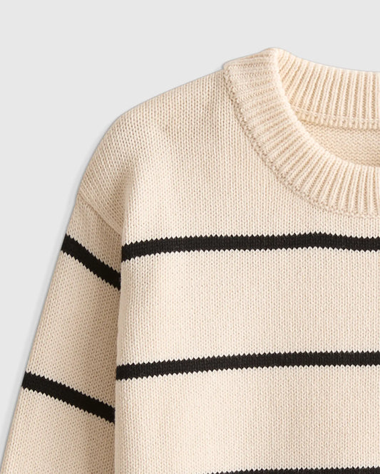 100% Organic Cotton Crewneck Sweater - US 8722
