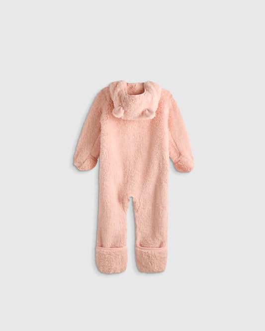 Recycled Sherpa Fleece Baby Bear Bunting - US 3263
