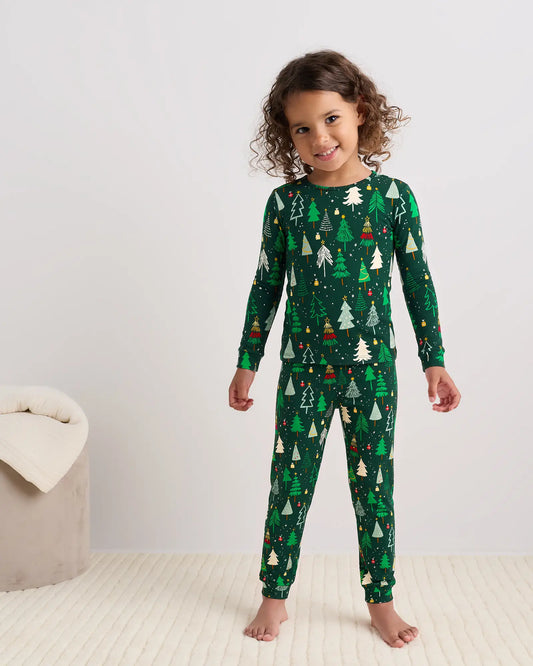 Bamboo Long Sleeve and Pant Pajama Set - US 9561