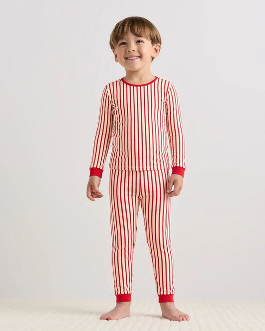 Bamboo Long Sleeve and Pant Pajama Set - US 4478