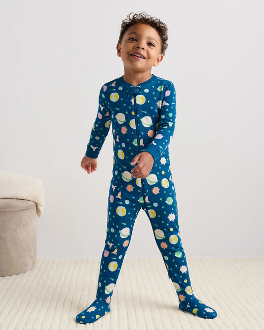 100% Organic Cotton Footie Pajama - US 1051