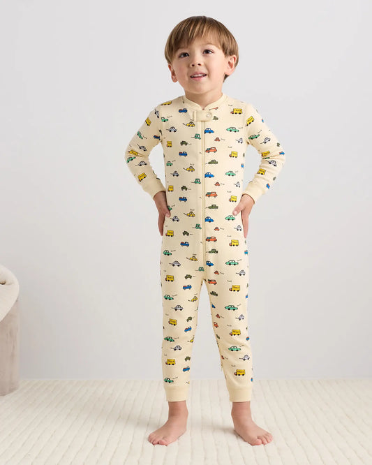 100% Organic Cotton One Piece Pajama - US 9572