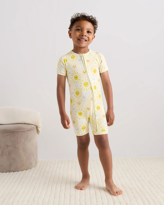 Bamboo Shortie Onesie Pajama - US 9606