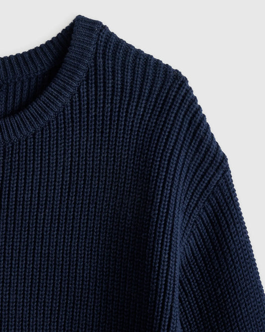 100% Organic Cotton Fisherman Tunic Sweater - US 8450