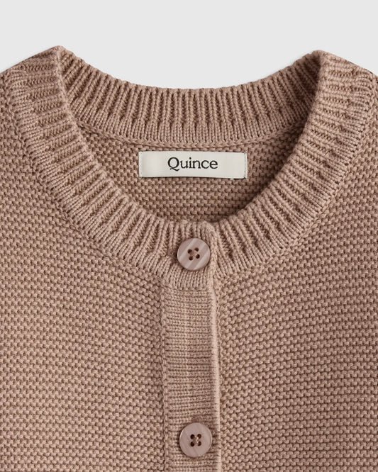 100% Organic Cotton Sweater Cardigan - US 3038