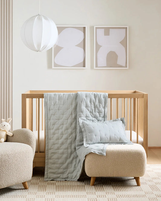 European Linen Toddler Dream Quilt & Sham Set - US 1749