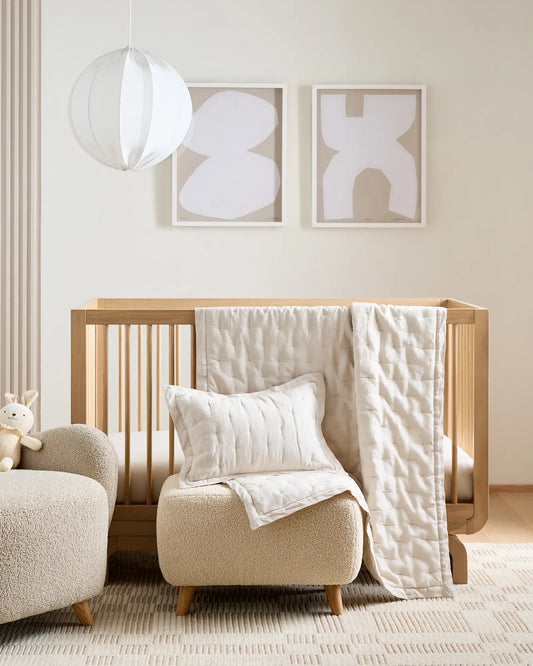 European Linen Toddler Dream Quilt & Sham Set - US 3113