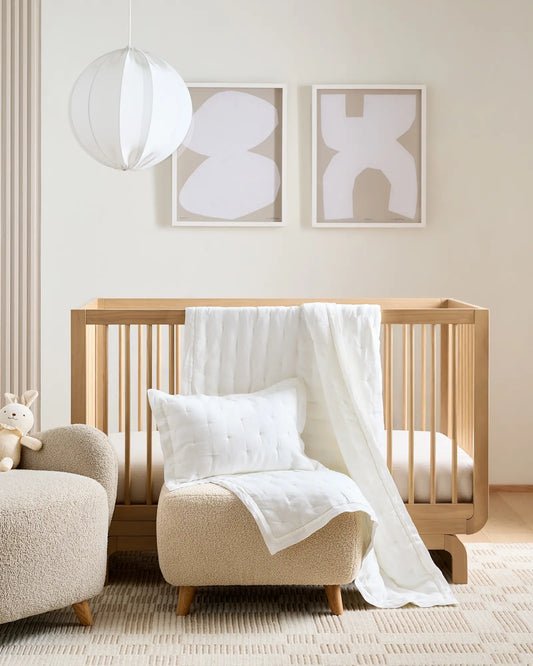 European Linen Toddler Dream Quilt & Sham Set - US 3887