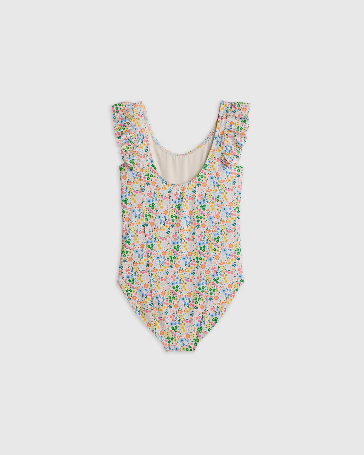 Ruffle One Piece Swimsuit - US 9126