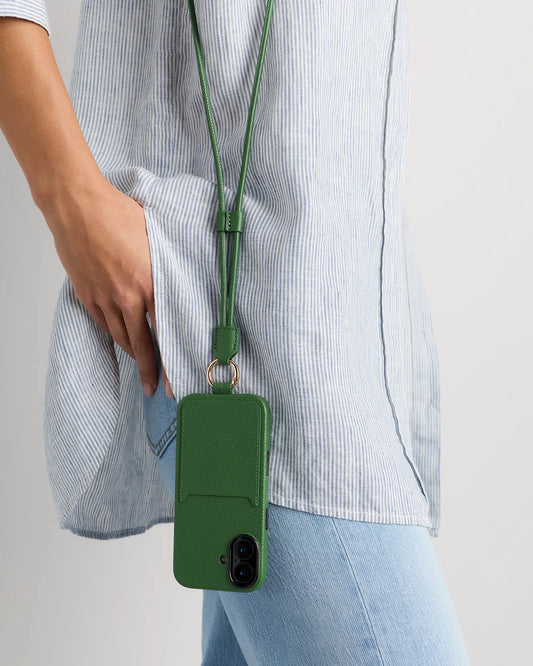 Italian Leather Phone Crossbody Case - US 1231