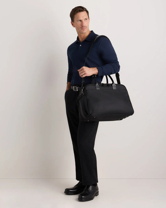 Voyage Nylon Split Travel Bag - US 4938