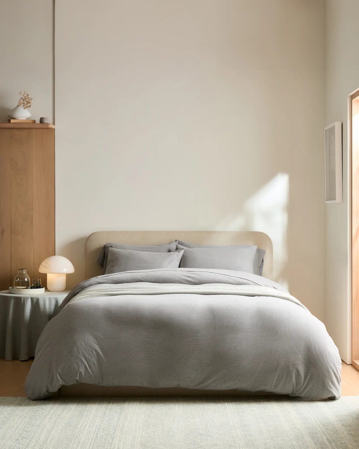 Organic Jersey Sham Set - US 5297