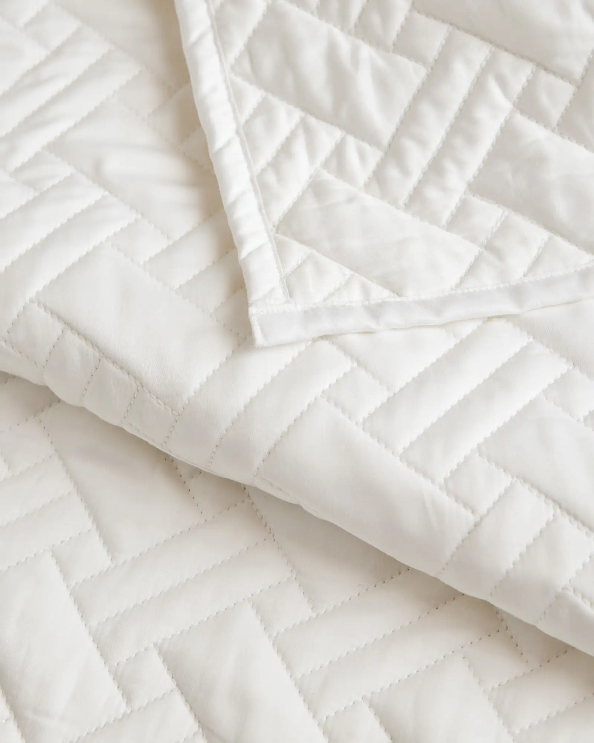 Organic Cotton Basketweave Quilt Set - US 2267