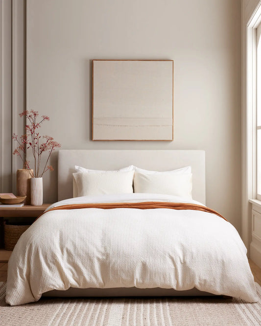 Organic Luxe Honeycomb Duvet Cover Set - US 1726