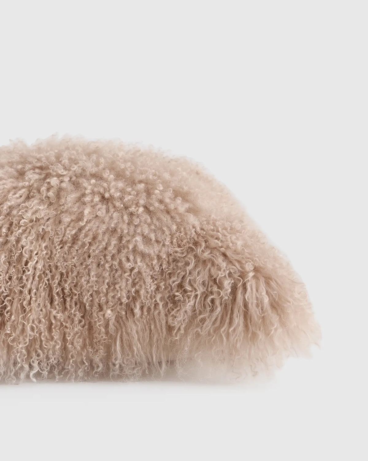 Luxe Mongolian Lamb Pillow Cover - US 5237
