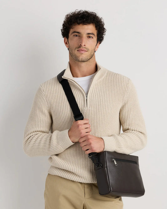 Excursion Italian Leather Crossbody Bag - US 2351