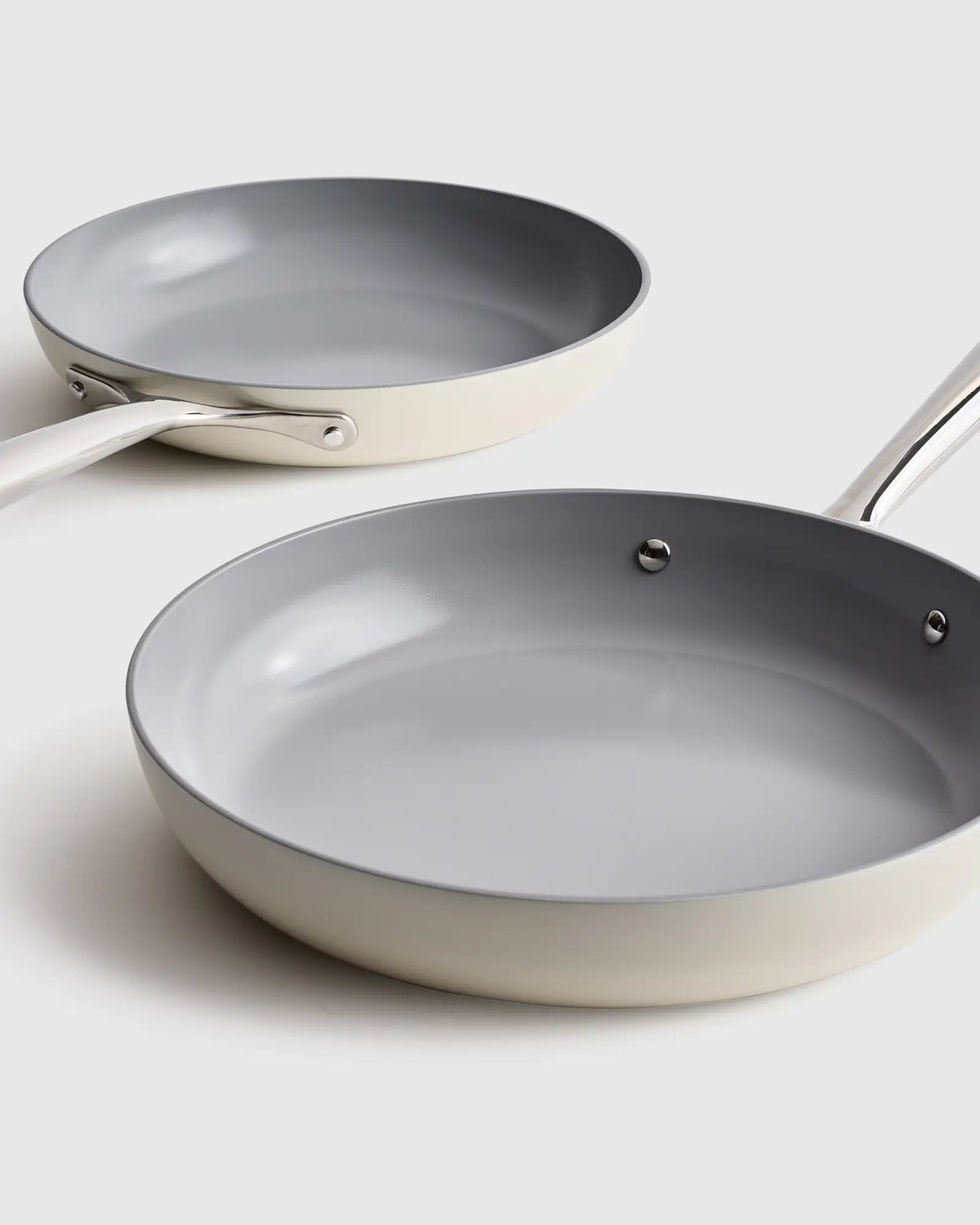 Ceramic Nonstick Frying Pan Set: 10" & 12" - US 1377