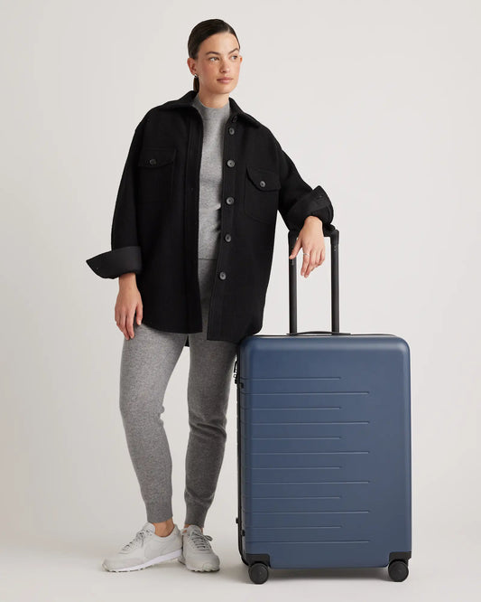 Expandable Large Check-In Suitcase - US 7904